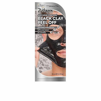 7th Heaven Exfoliating Mask For Men Black Clay (10 ml) - Top Dog Cosmetics