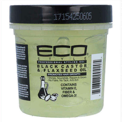 Wax Eco Styler Styling Gel Black Castor (235 ml) - Top Dog Cosmetics