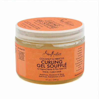 Styling Gel Shea Moisture Coconut & Hibiscus Curl Curly Hair (340 g) - Top Dog Cosmetics