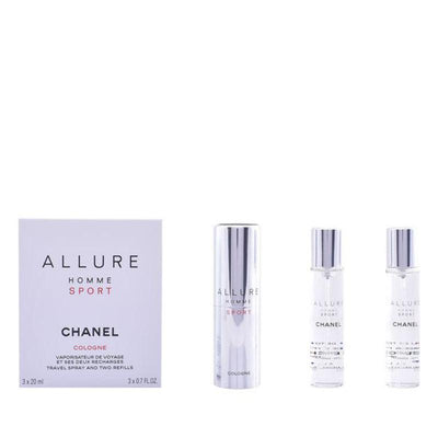 Chanel Allure Homme Sport Cologne EDC (3x20ml) - Top Dog Cosmetics