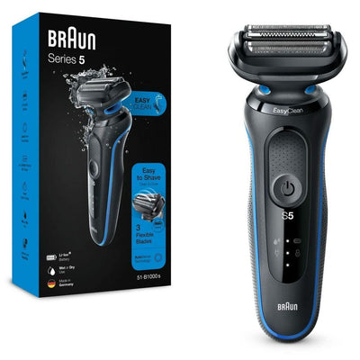 Manual shaving razor Braun 5 51-B1000s Blue - Top Dog Cosmetics