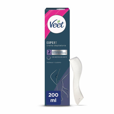 Body Hair Removal Cream Veet Expert 200 ml - Top Dog Cosmetics