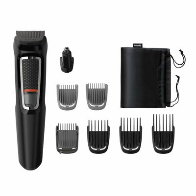 Hair Clippers Philips Cara y cabello 8 en 1 con 8 herramientas Black Multifunction - Top Dog Cosmetics